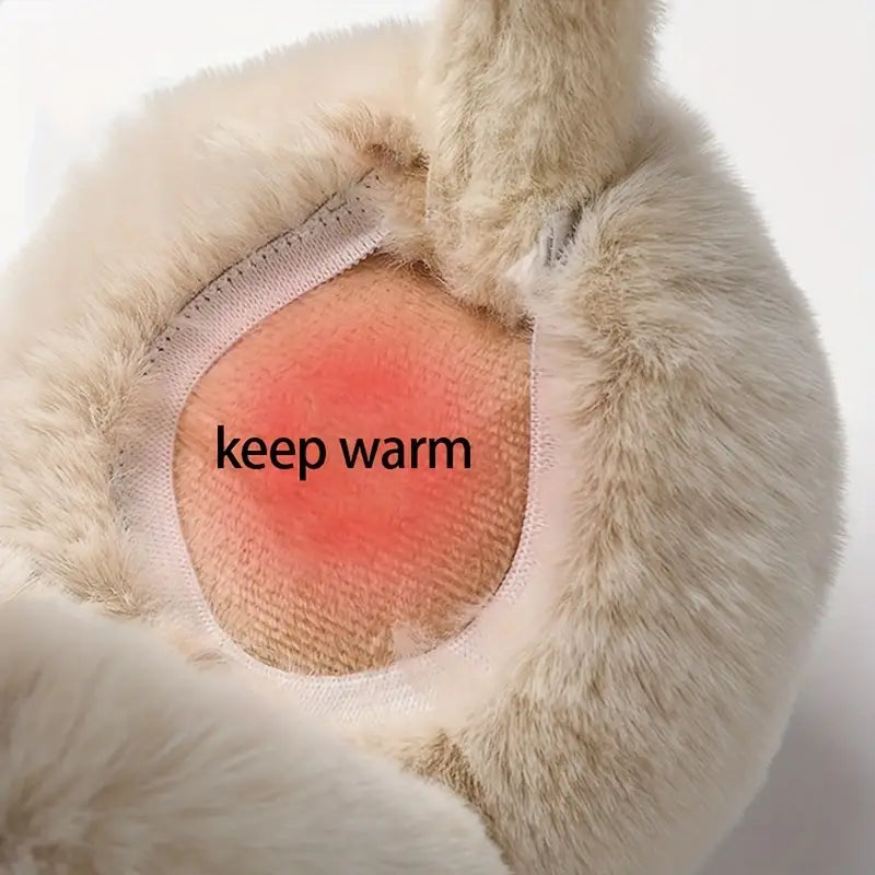 Cozy & Cute Foldable Plush Earmuffs | New year Sale Upto 50% OFF