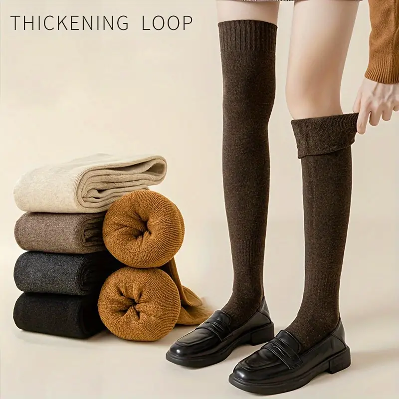 🔥 2-pcs High Length Knee Socks For Men's & Women ❤️ | 😍 Flat 45%OFF 🤩