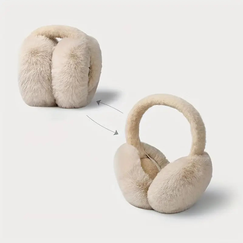 Cozy & Cute Foldable Plush Earmuffs | New year Sale Upto 50% OFF